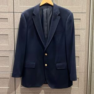 J Crew Men's Thompson Univeraity Blazer 42R Navy NWT